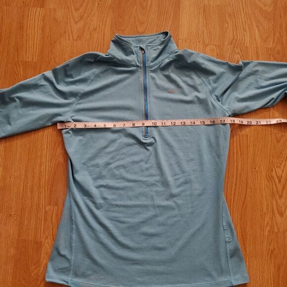 ✨ NIKE ✨ Women's Element Half Zip Running Top - [Medium, Blue] - Picture 7 of 10